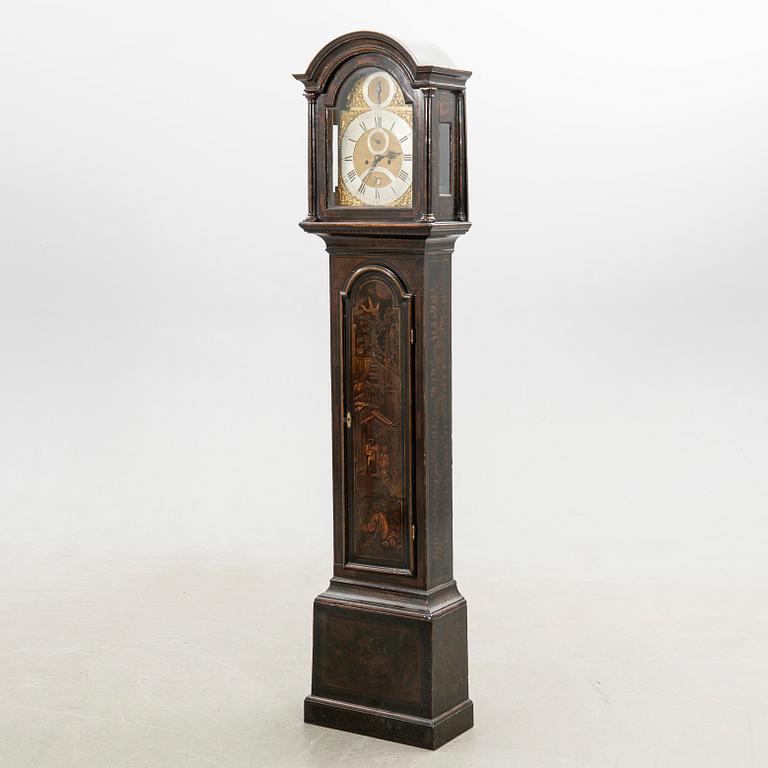 Longcase clock, James Scholefield, London, England, 18th century.