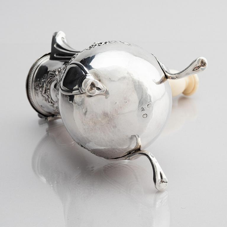A French silver jug, mark of Jean-Pierre Nicolas Bibron, Paris (active circa 1798-1809).
