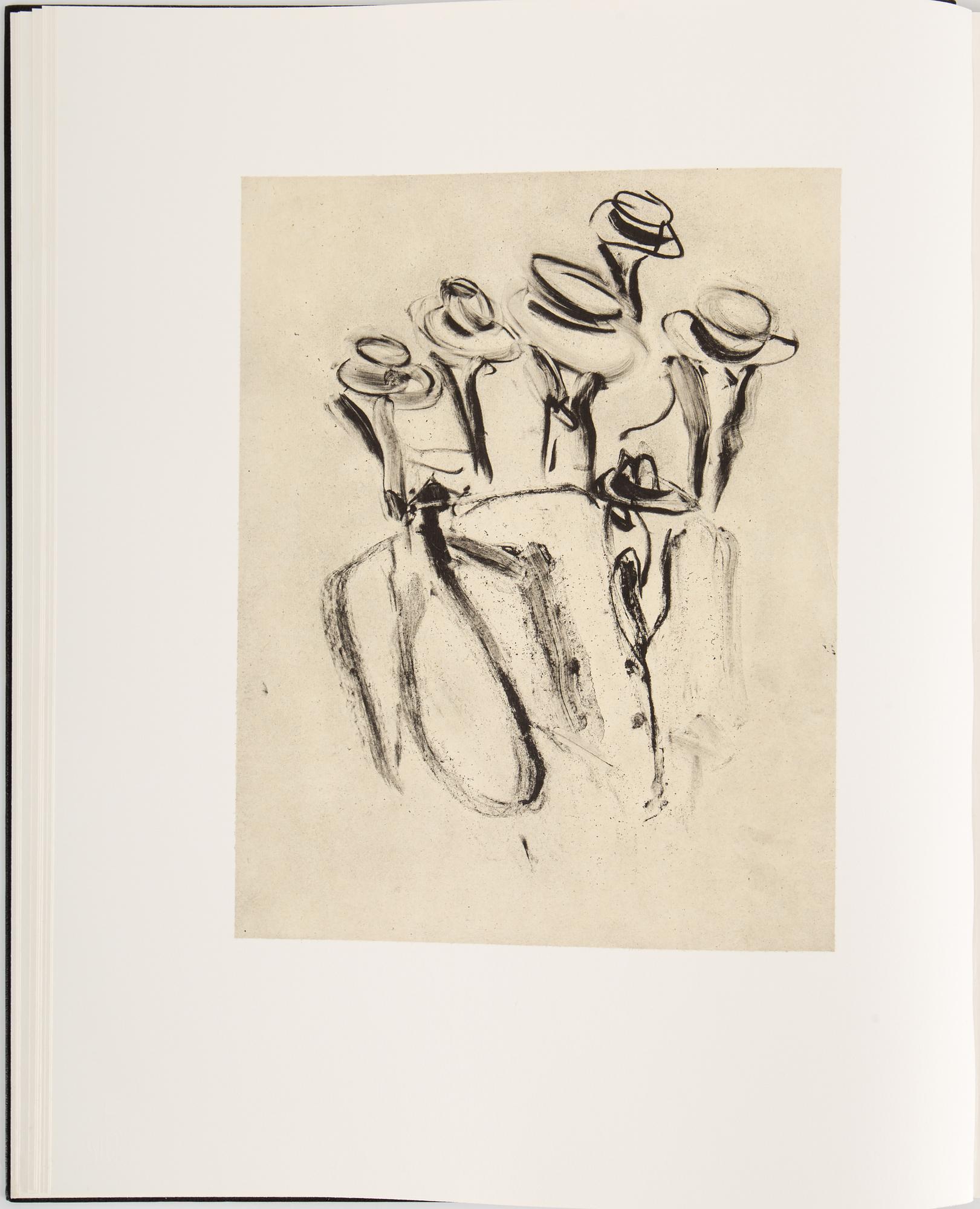 WILLEM DE KOONING, Poems by Frank O'Hara with litographs by Willem De Kooning, signed and numbered 174/550.