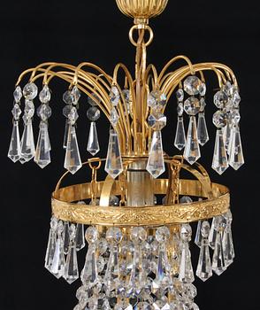 LJUSKRONA, gustaviansk stil, 1900-talets andra hälft. H 60.