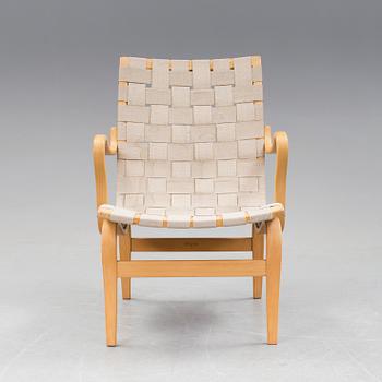 BRUNO MATHSSON, fåtölj, "Eva", Firma Karl Mathsson, 1969.