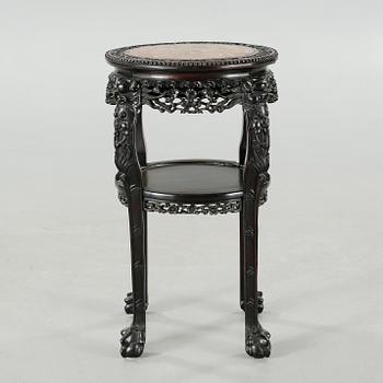 A pedestal / side table, China, 20th Century.