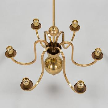 Paavo Tynell, a 1940 made to order chandelier by Taito.