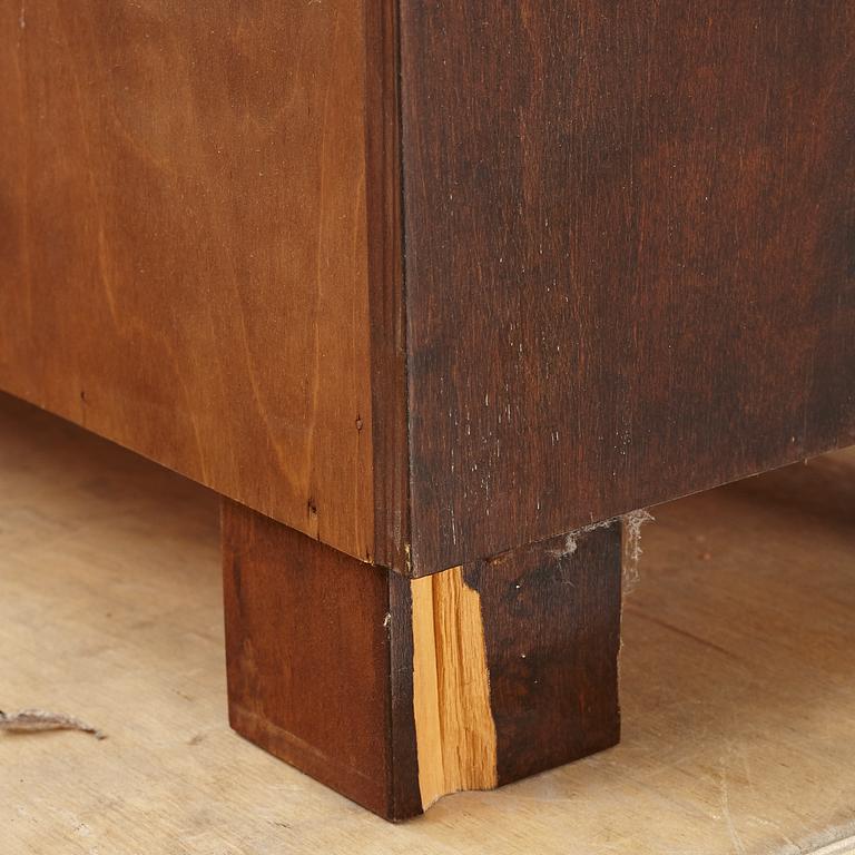 A bookcase, 1930's.