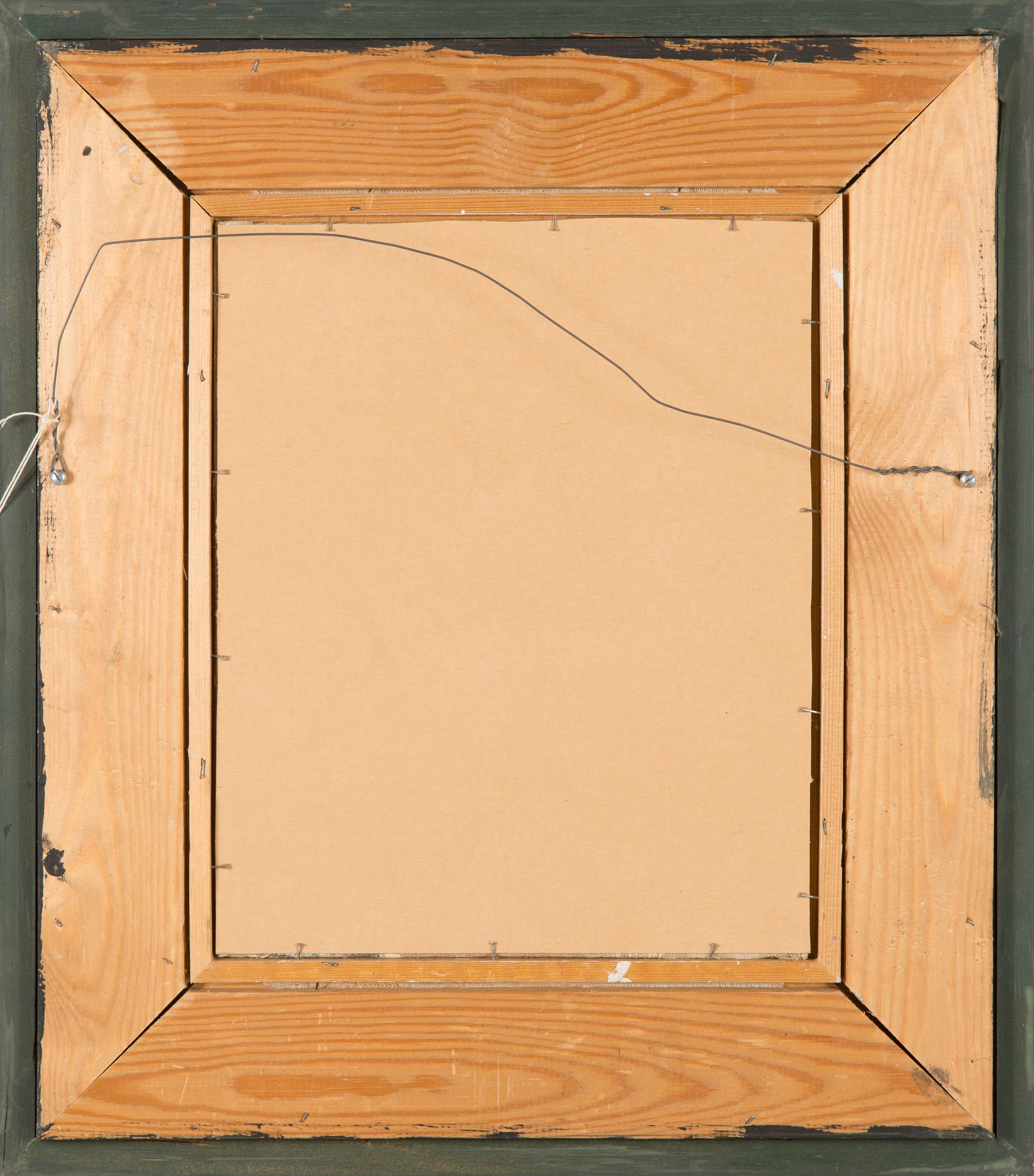 Olavi Martikainen, olja på duk lagd på pannå, signerad.