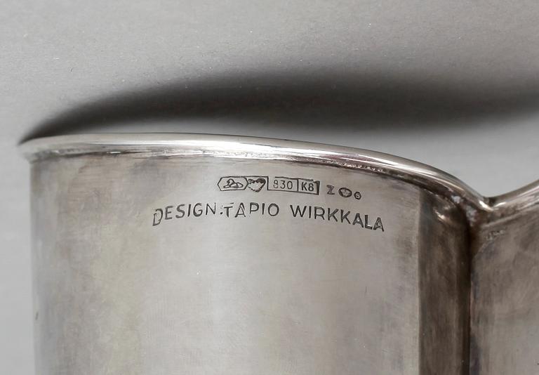 VAS, silver, Tapio Wirkkala, Kultakeskus, Tavstehus, 1987.