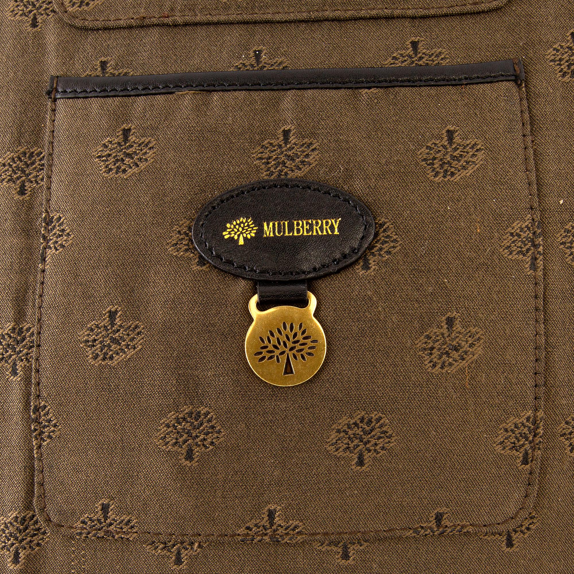 Mulberry laptop case.