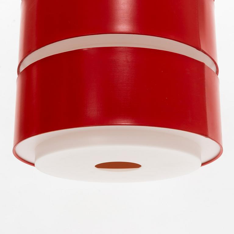 An acrylic 'Cylindrus' ceiling light, Luxus, Vittsjö.