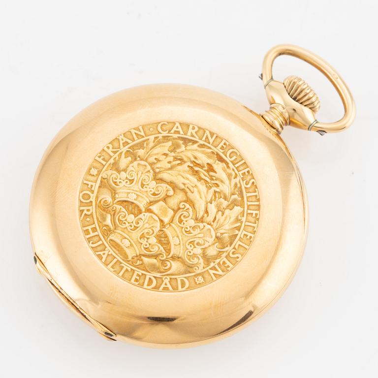 Pocket watch, "From the Carnegie Foundation for acts of heroism", 51 mm.