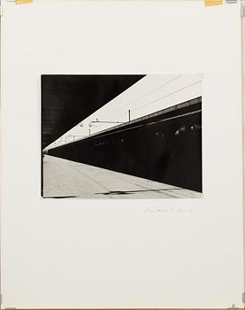 LENNART OLSON, photograph, 'Stazione Termini II Rom 1953', signed and dated.