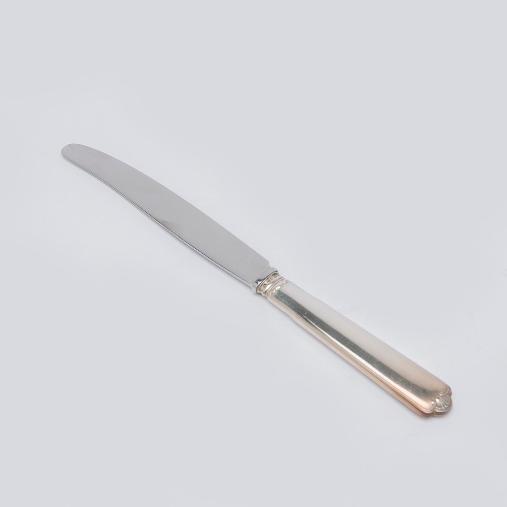 W.A. Bolin, bestickuppsättning, 89 delar, silver, Stockholm 1938, gammal Fransk.