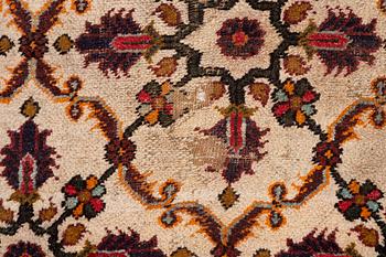 A Masulipatnam carpet, north India, c. 402 x 333 cm.