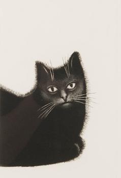 FRANS TOIKKANEN,  mezzotinta, signeerattu ja päivätty -86, numeroitu T.p.l'a. 41/100.