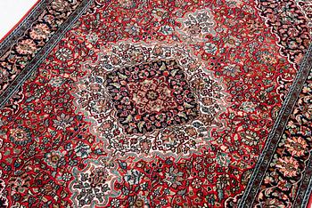 Carpet, silk Ghom,  179 x 122 cm.