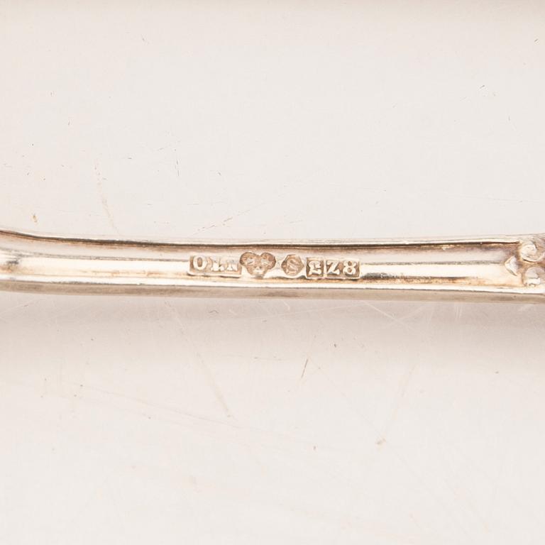 Bestick 27 dlr samt 30 dlr NS mestadels CG Hallberg 1900-talets början.