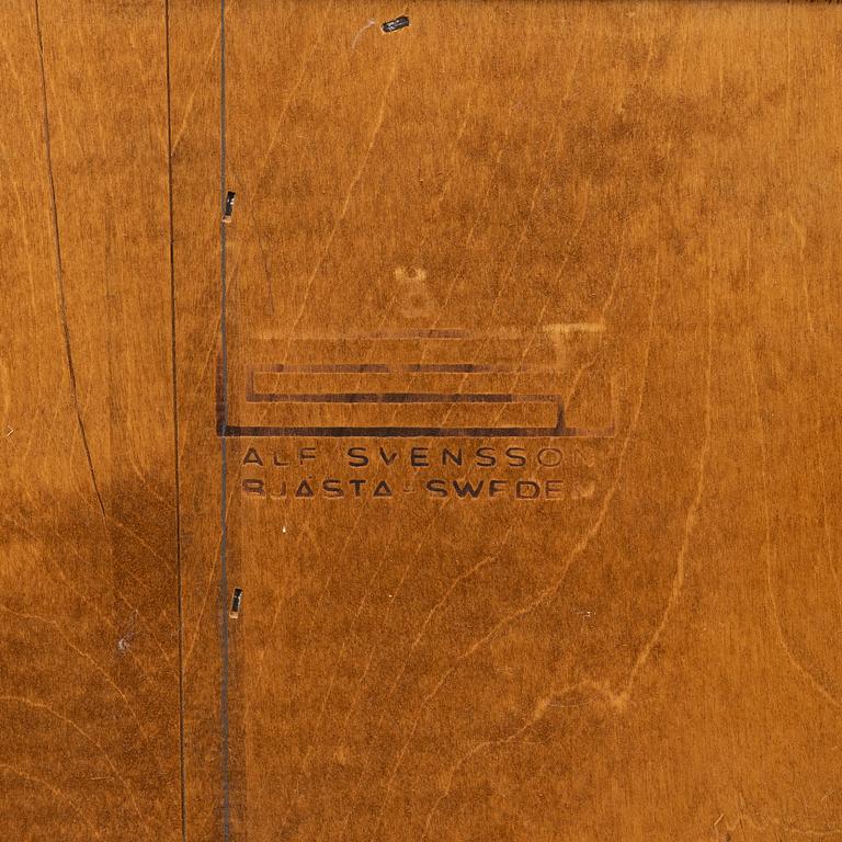 Alf Svensson, bookcase, Bjästa cabinetmaker's factory, 1960s.