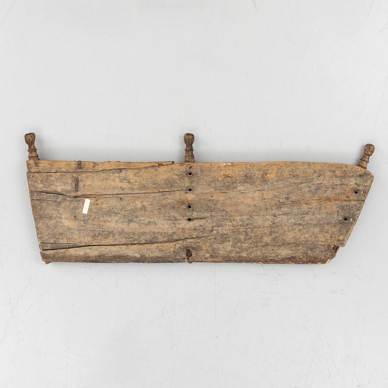 Del av vagn, troligtvis Östeuropa, 1700-tal.
