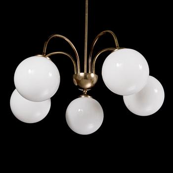 A ceiling lamp model 2024/5, for AT-valaisin Finland, late 20th century.