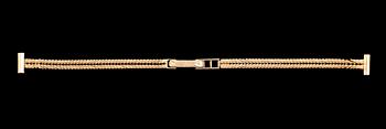 DAMARMBANDSUR, 18 k guld, Enicar, 1900-talets mitt.
