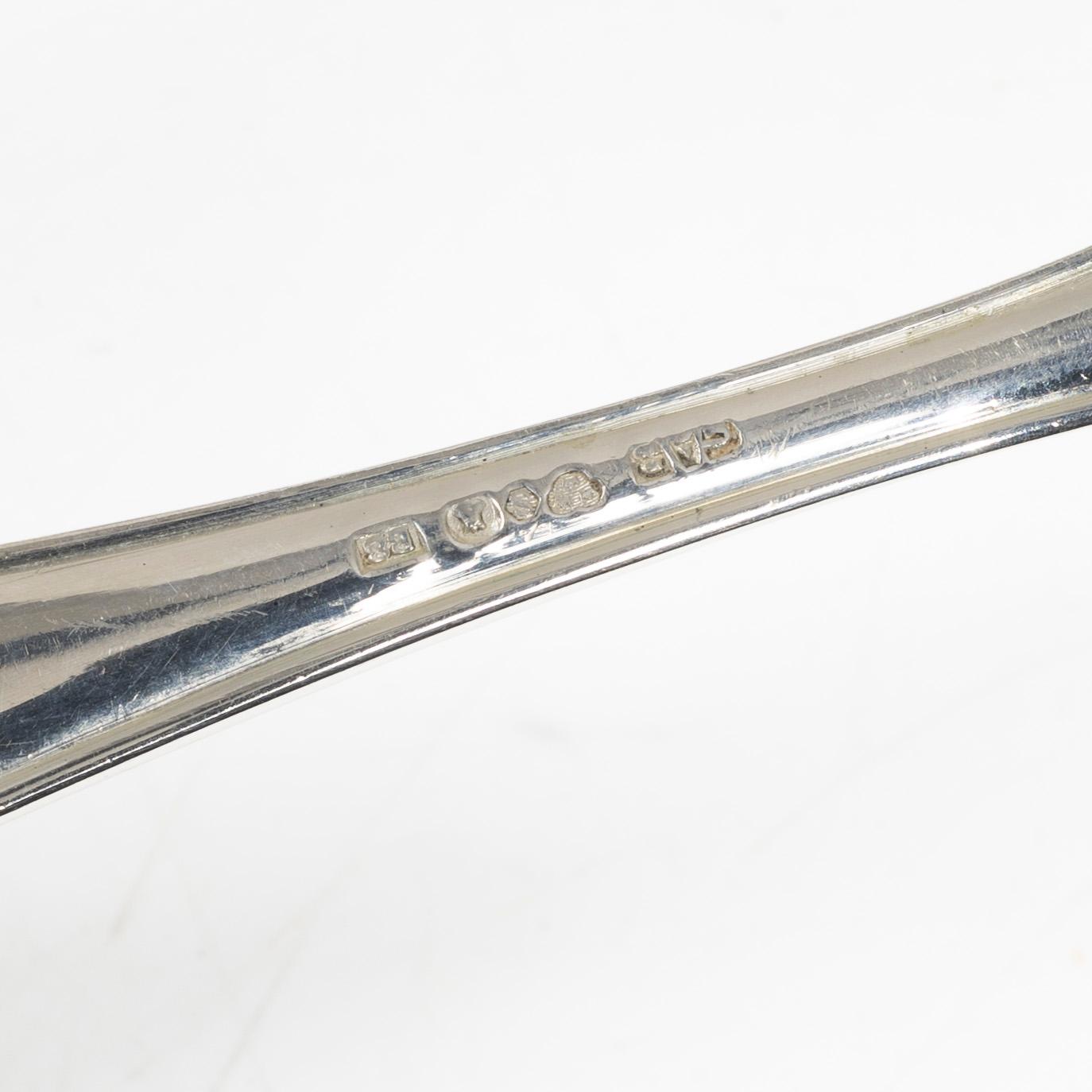A 12 piece silver cutlery service, GAB, Stockholm 1948.