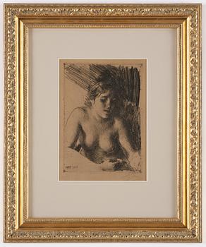 Anders Zorn, "Byst".