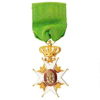 Order of Vasa, Sweden, knight's badge,