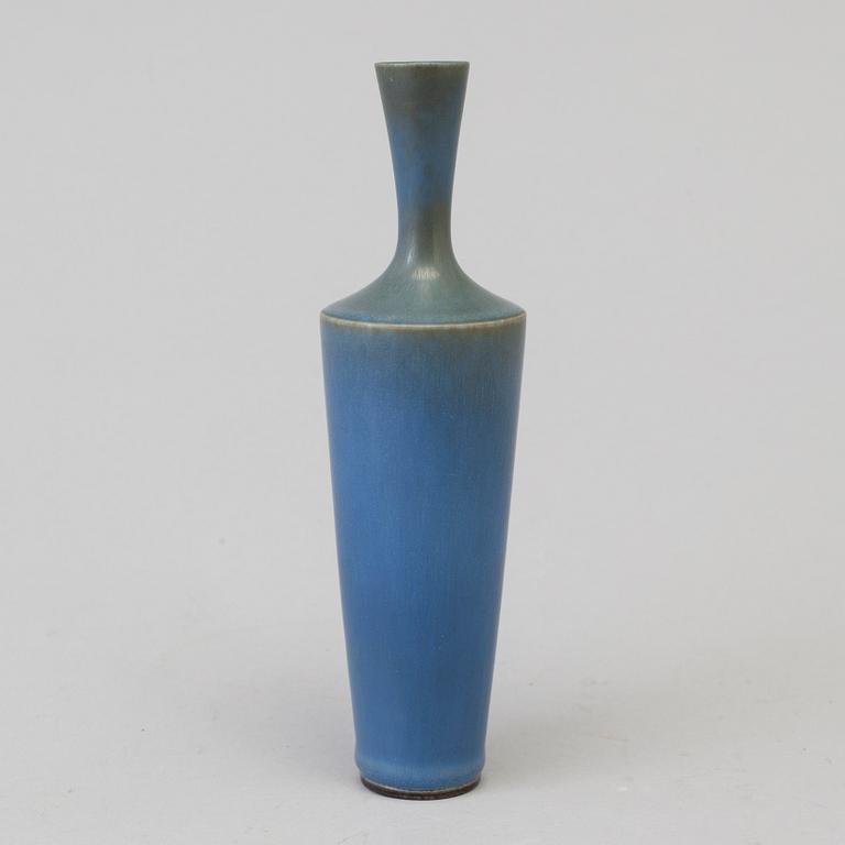 BERNDT FRIBERG, a stoneware vase from Gustavsberg studio, signed.