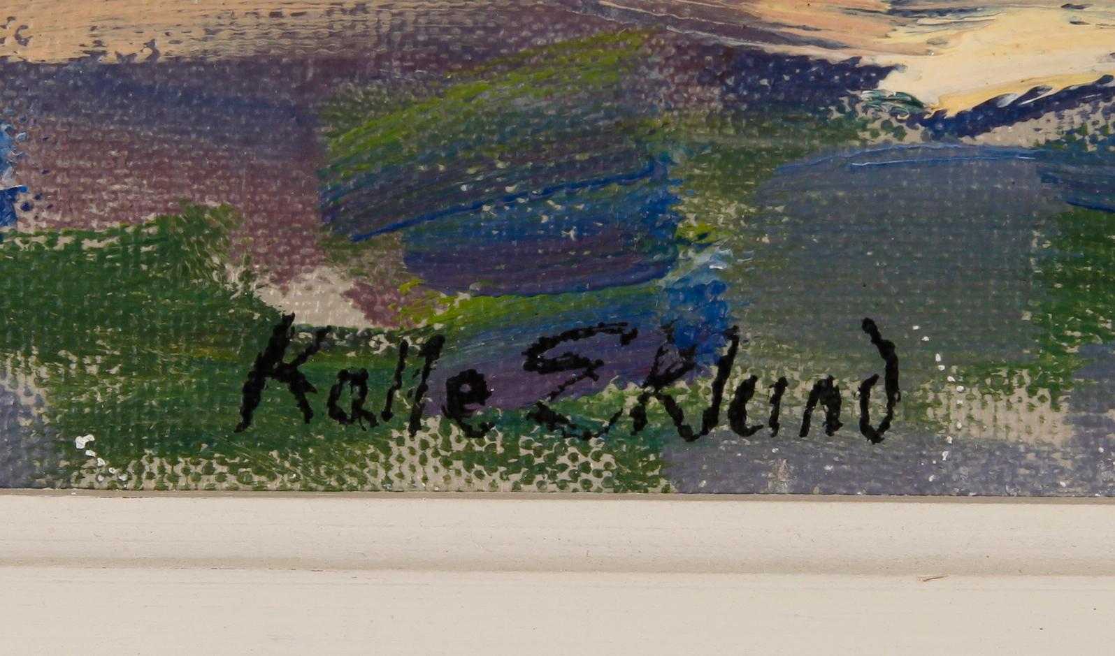 KALLE EKLUND, olja på duk, sign.