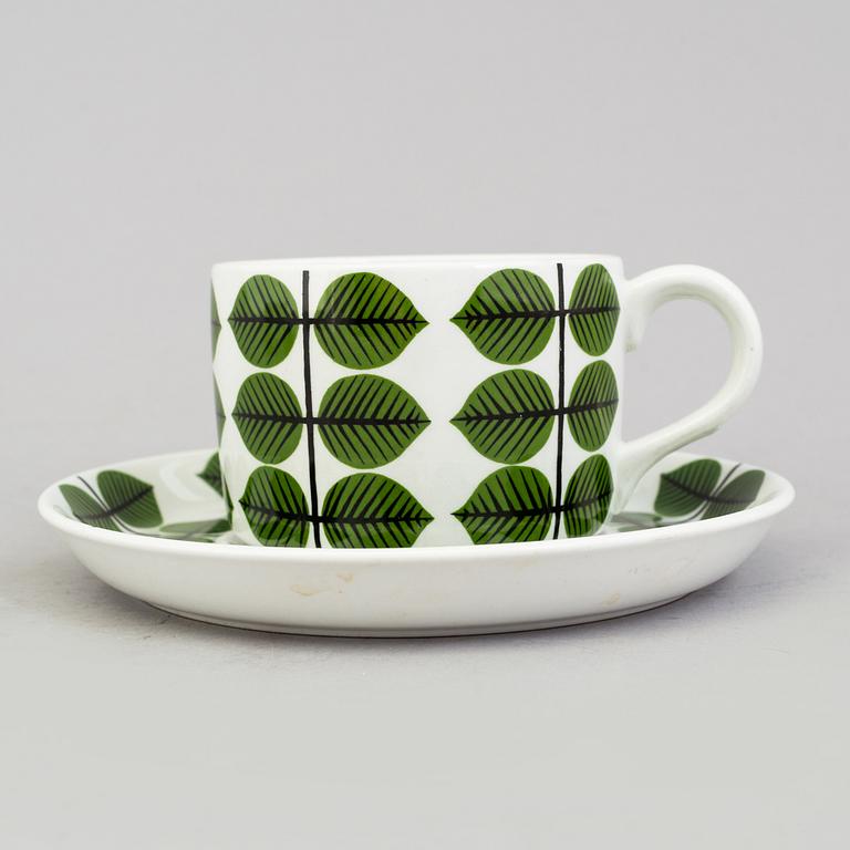 10 pieces of "Berså" tableware, Stig Lindberg for Gustavsberg 1960-74.