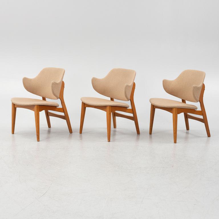 Three model 'Winni' armchairs, IKEA, Sweden, 1950's.