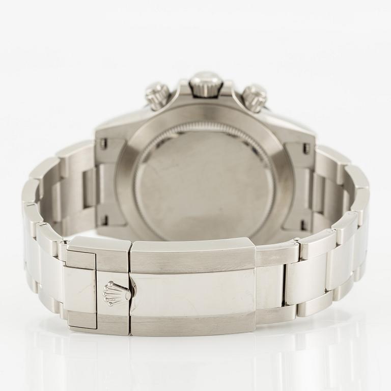 Rolex, Cosmograph, Daytona, kronograf, armbandsur, 40 mm.