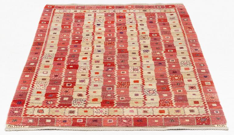 Marianne Richter, a carpet, "Mosaik", knotted pile, ca 213 x 139 cm, signed MR AB MMF.
