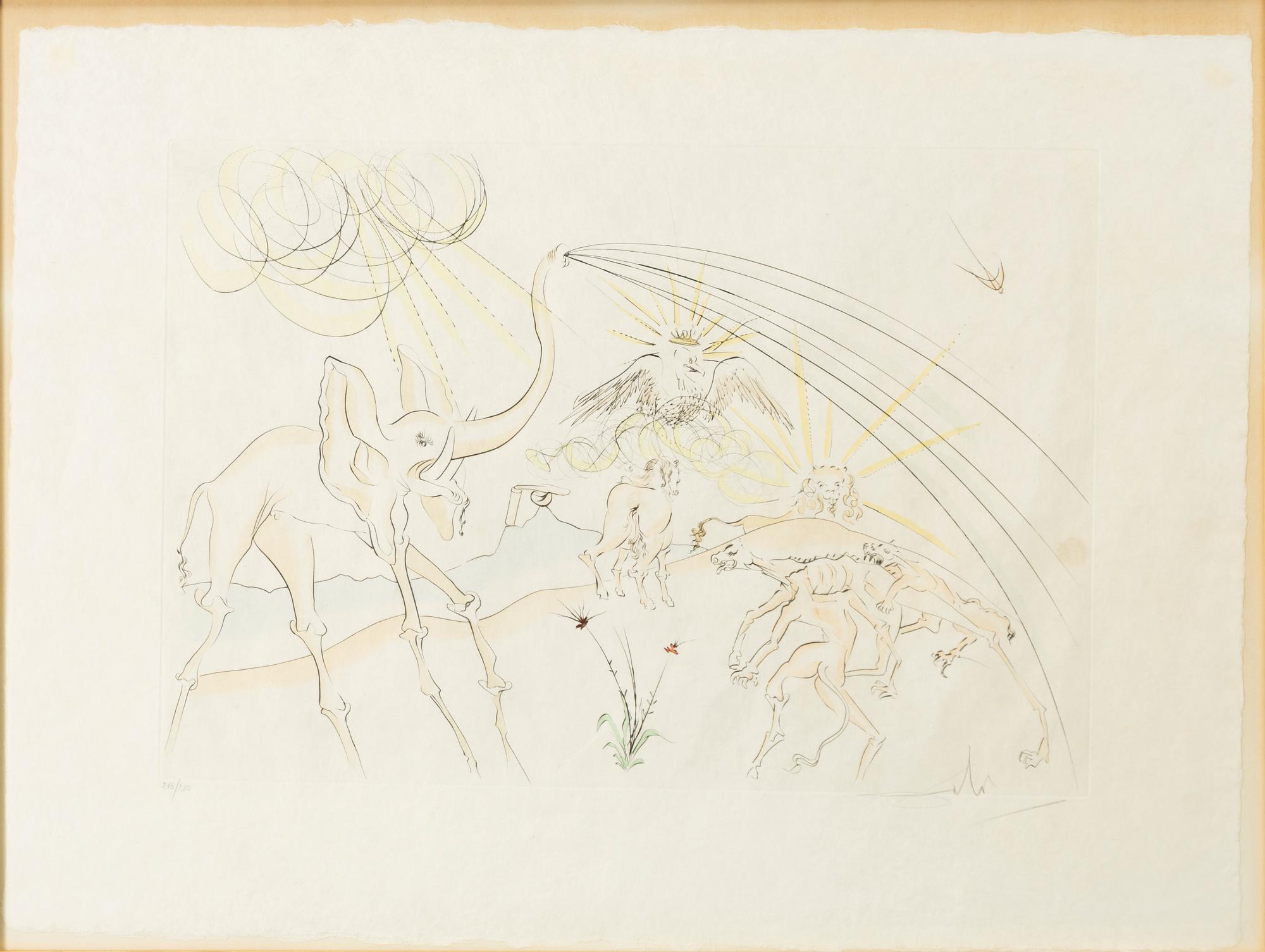 Salvador Dalí, "Plague-Stricken Anilmals".
