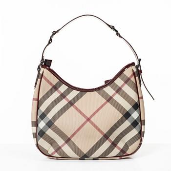 Burberry, a handbag.