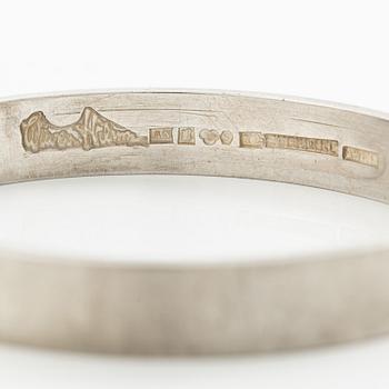 Wiwen Nilsson, a bangle, silver, Lund 1973.