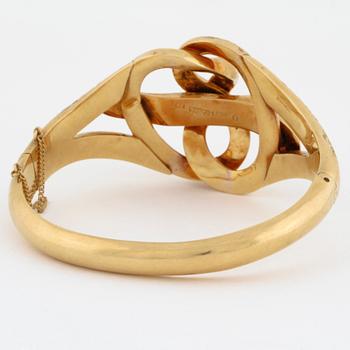 ARMBAND, Gustaf Möllenborg, Stockholm, 1856.