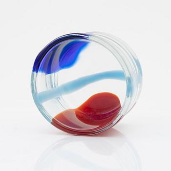 Erik Höglund, a glass bowl, Chribska Glassworks, Czech Republic, 1992.