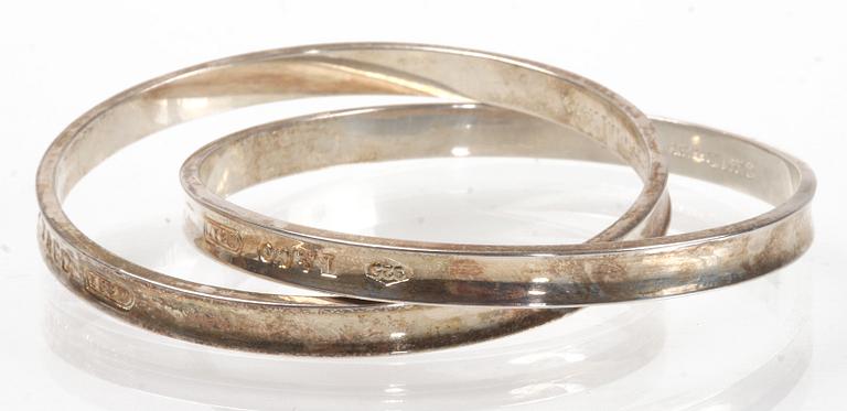ARMBAND, silver, Tiffany & Co, 1997.