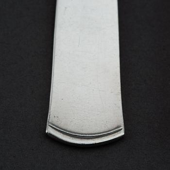 Jacob Ängman, silver cutlery 'Rosenholm' (46 pc), GAB.