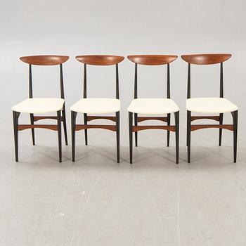 Chairs 4 pcs Italy 1950s.