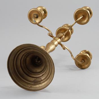 KANDELABER, malm, 1900-tal.