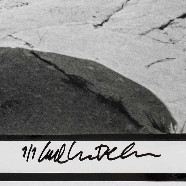 CARL JOHAN DE GEER, photo, signed 1/1.