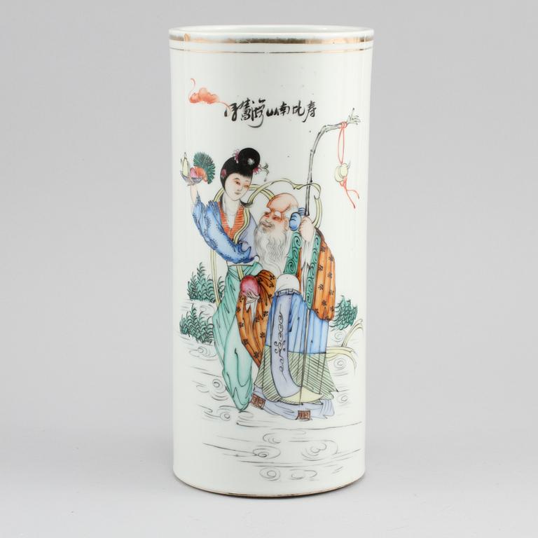 VAS, porslin, Kina, omkring sekelskiftet 1800/1900.