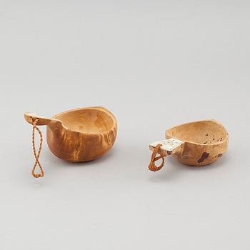 Two Guksi, partly made by Anders Sunna, 20th century.