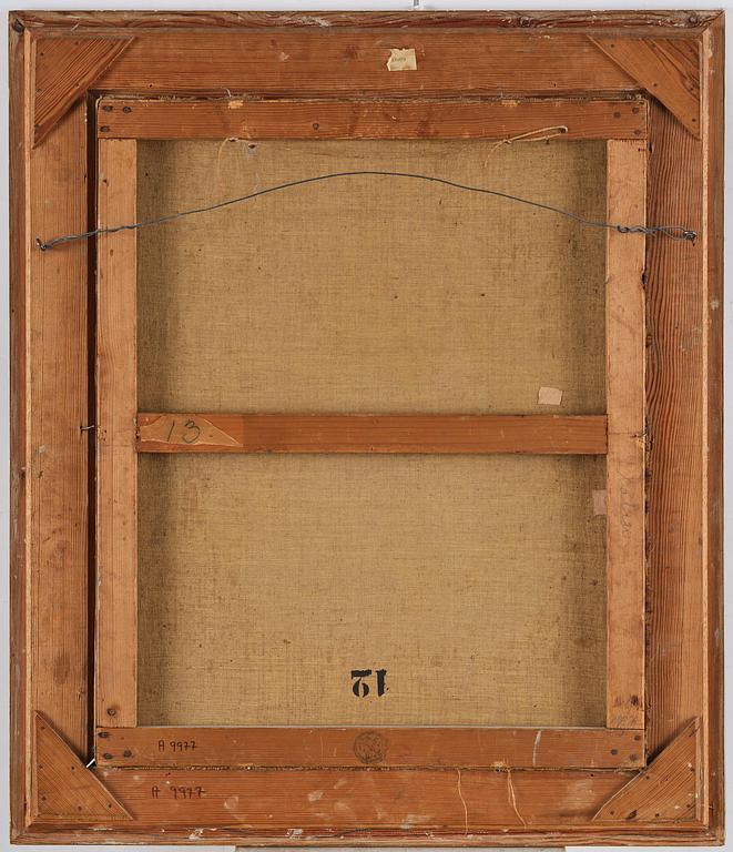 Bruno Liljefors, Fox in a winter landscape.