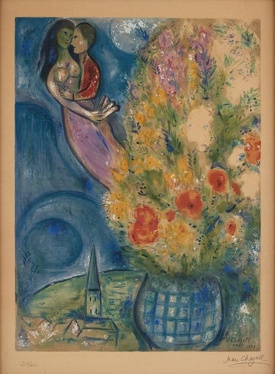 Marc Chagall, after "Les Coquelicots".