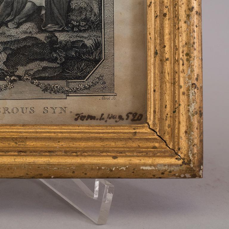 THREE FRAMES, early 19th century.