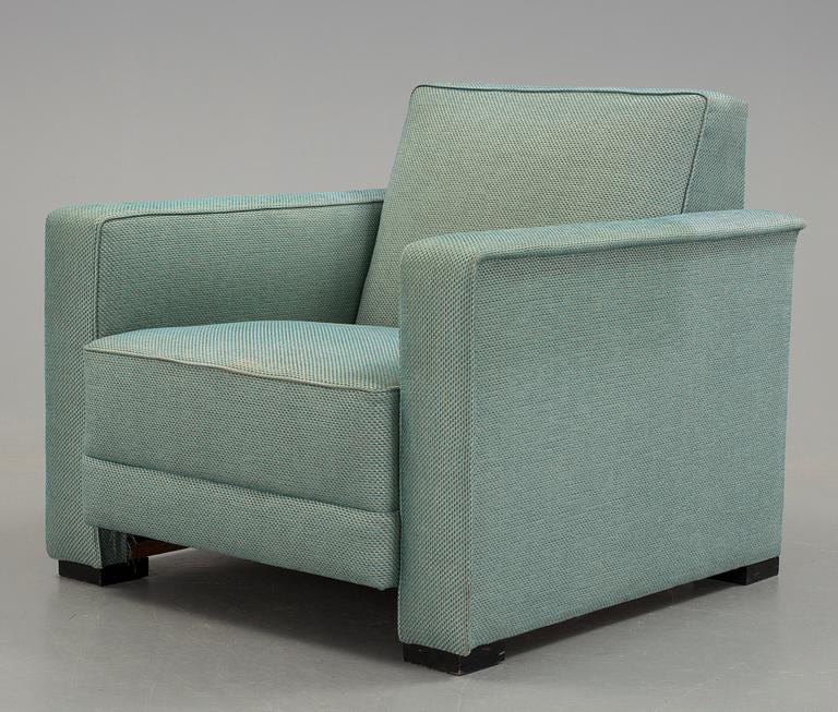 FÅTÖLJ, Jules Schyl, funkis, 1930-tal.