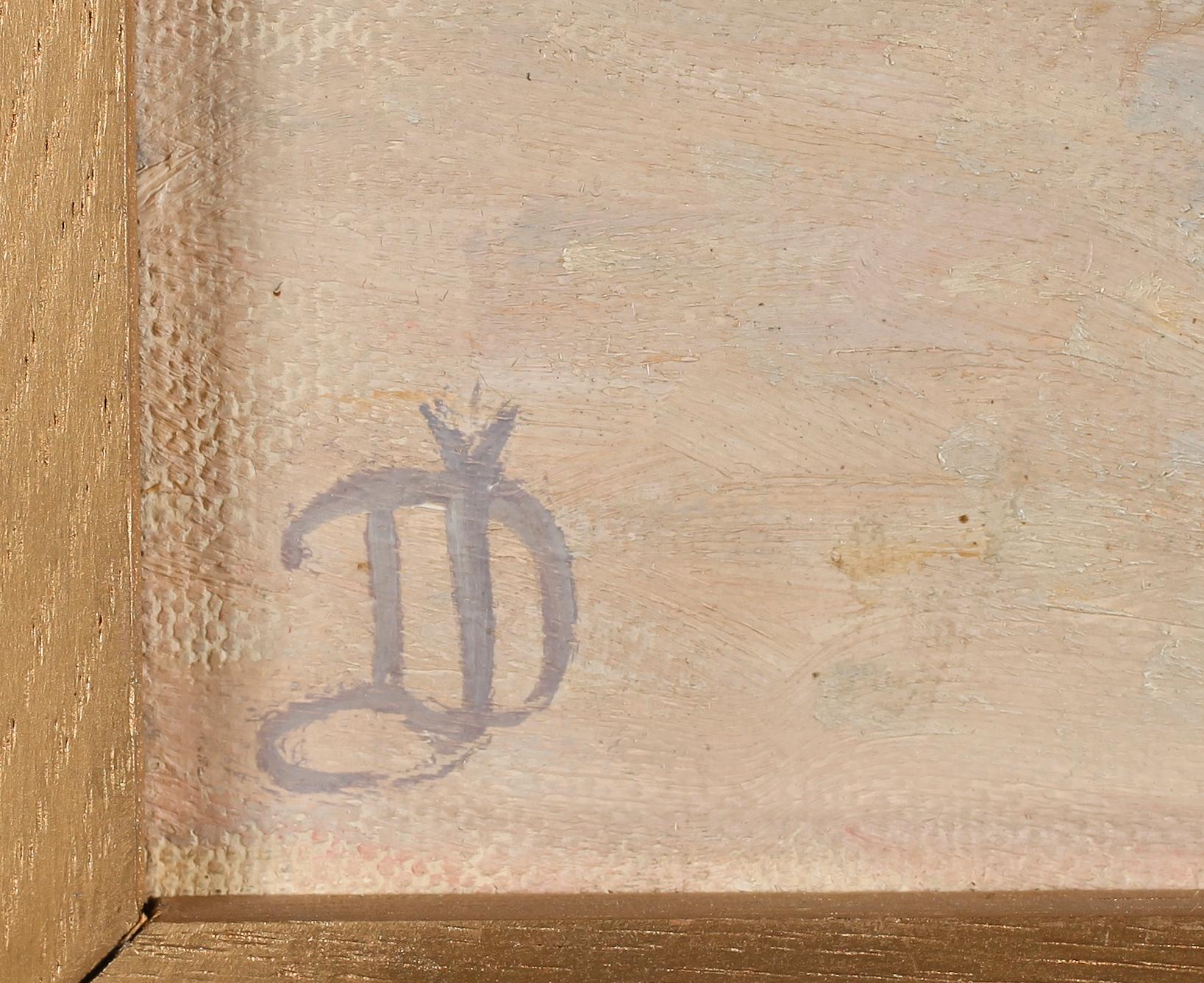 JEANNE DIDRING, olja på duk, monogramsignerad.