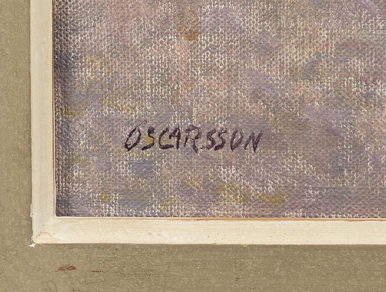 Bernhard Oscarsson, Twilight view from Slussen, Stockholm.